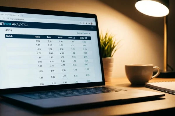 Comparacao de odds em casas de apostas em Portugal