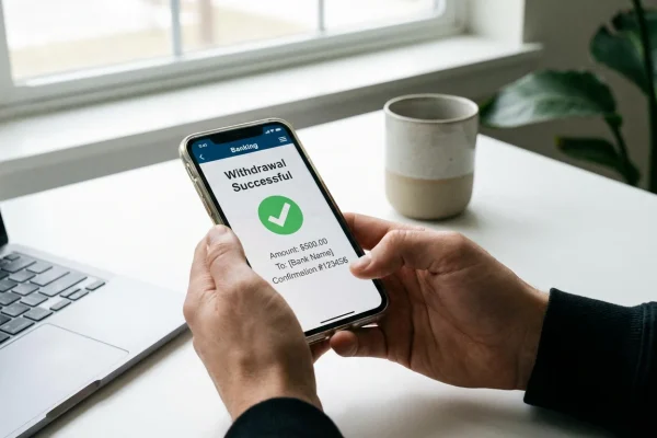 Transferência bancária de levantamento em casa de apostas online